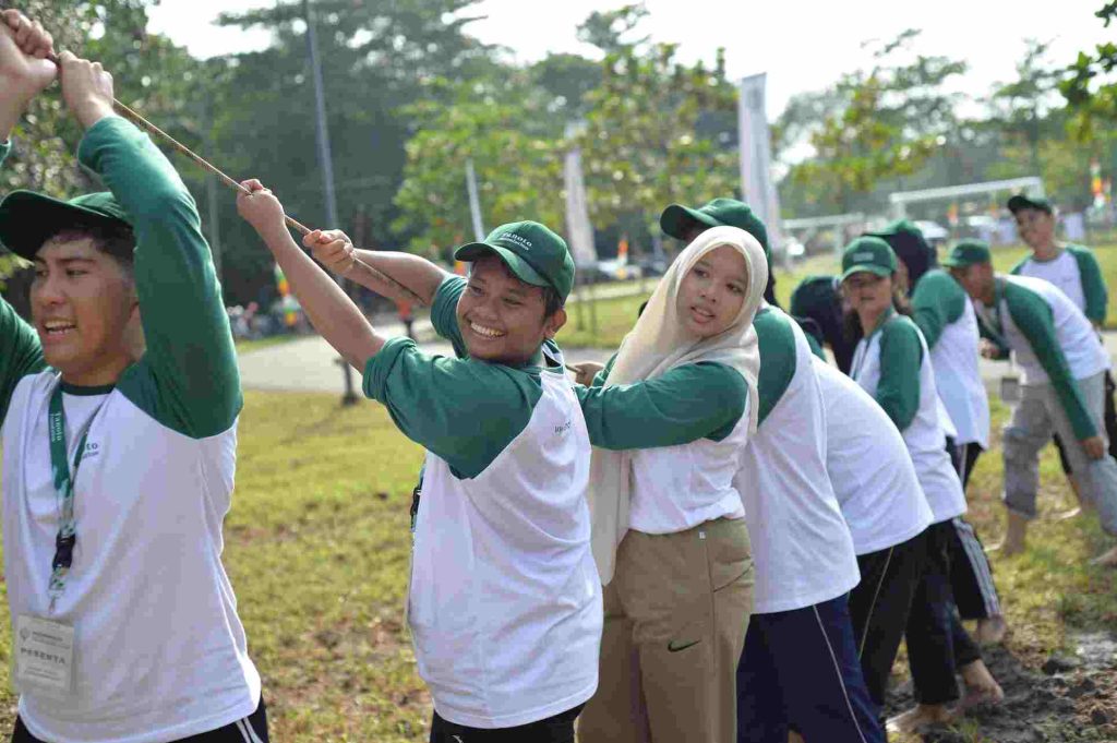 Harga outbound dan team building Jombang mulai 150 ribuan/pax untuk perusahaan, instansi, gathering, fun games, dan capacity building.